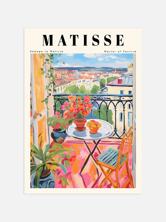 Matisse Balcony Print | Digital Download