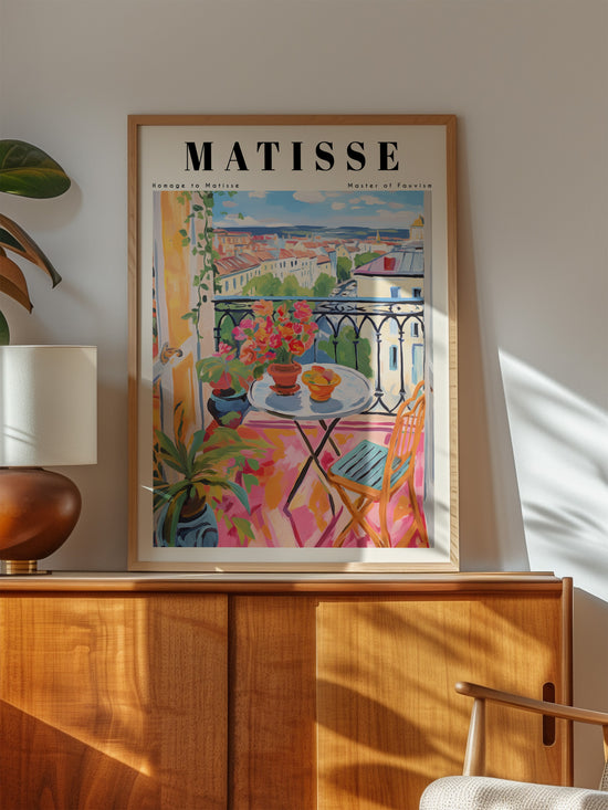 Matisse Balcony Print | Digital Download