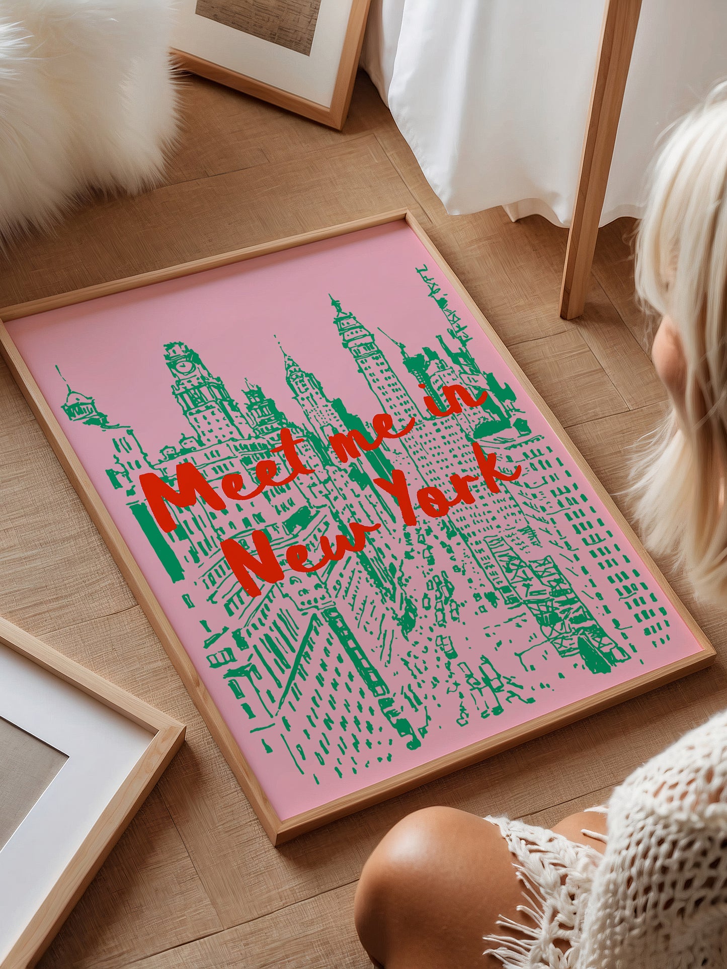 Meet Me in New York Print