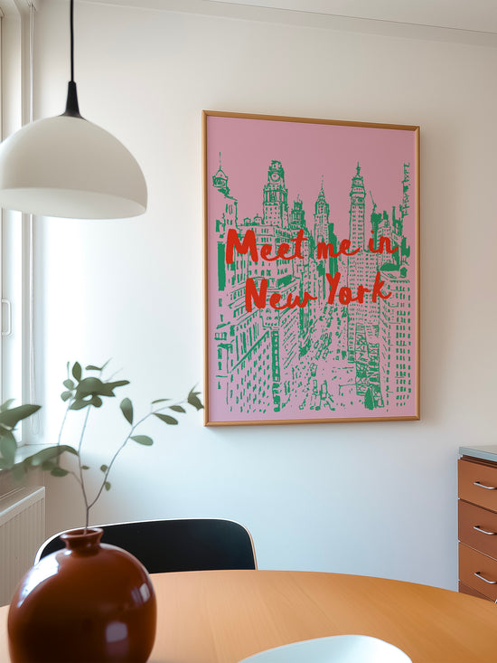 Meet Me in New York Print