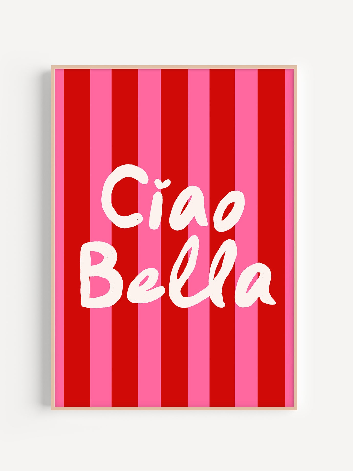 Pink Ciao Bella Print