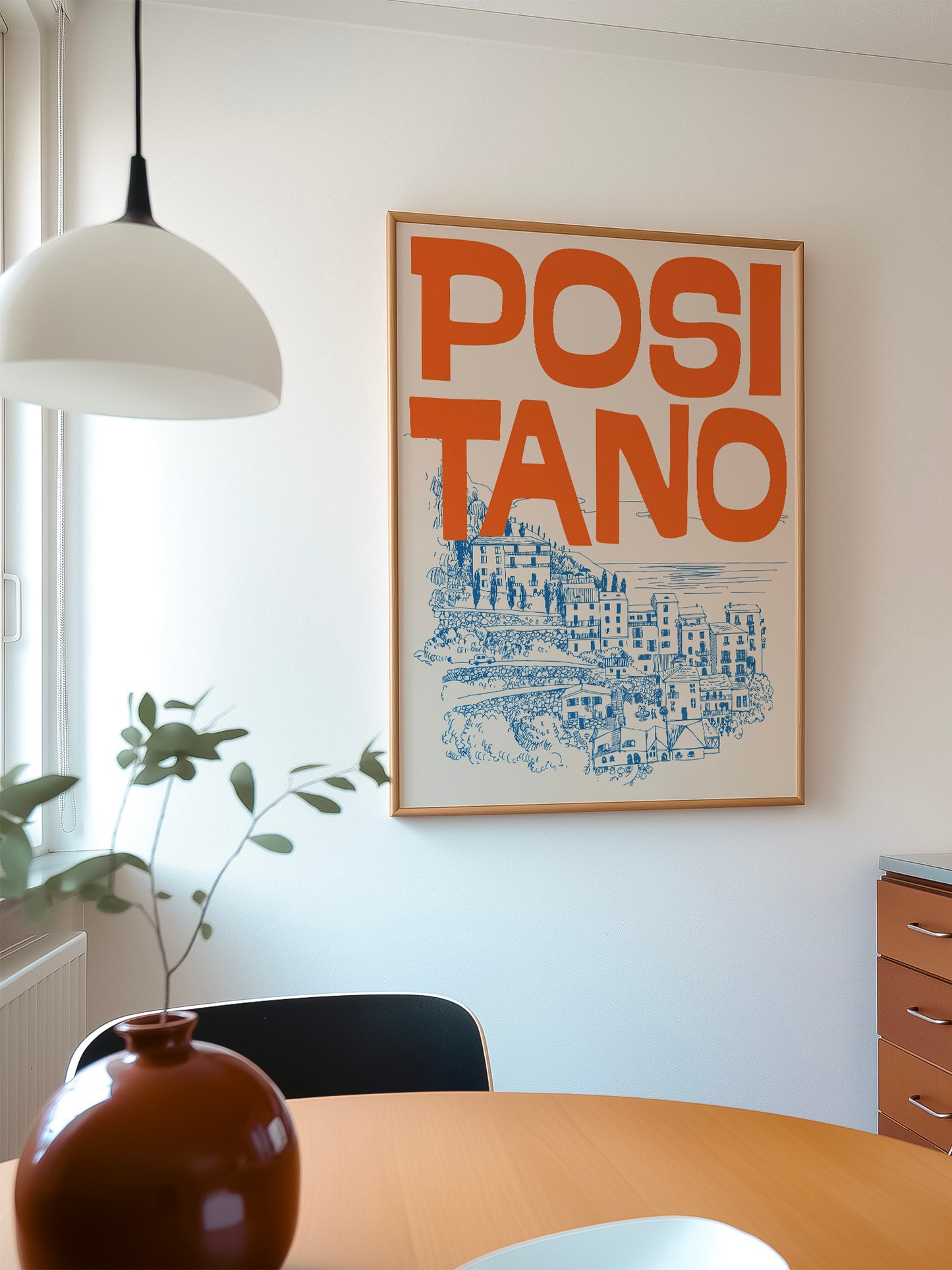 Positano Travel Poster