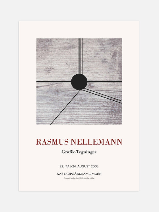 Rasmus Nellemann Exhibition Poster