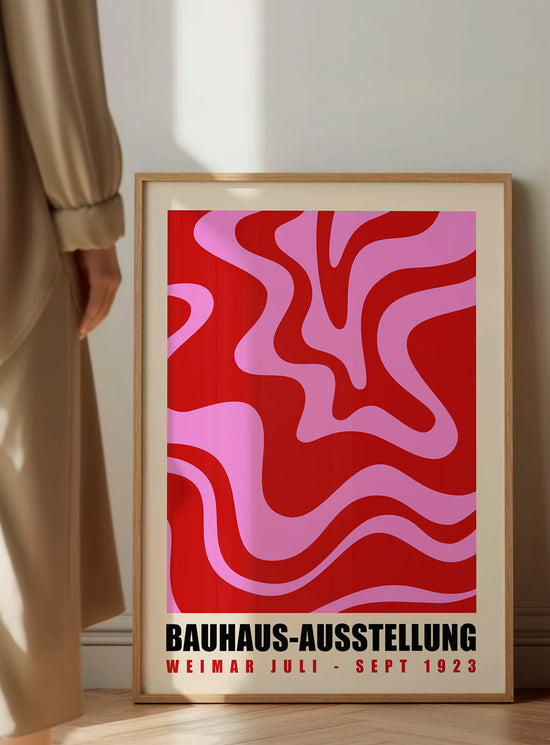 Maximalist Bauhaus Wall Art Poster