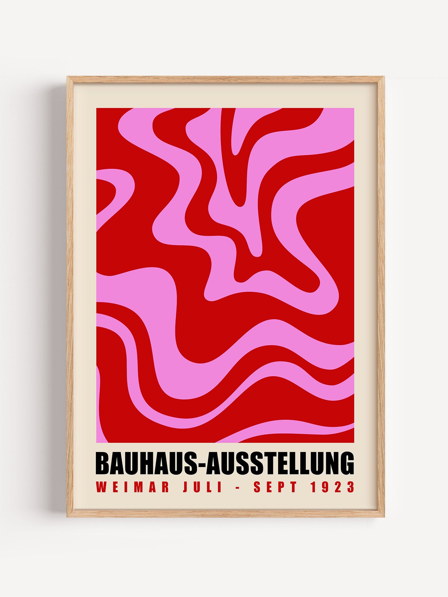 Maximalist Bauhaus Wall Art Poster