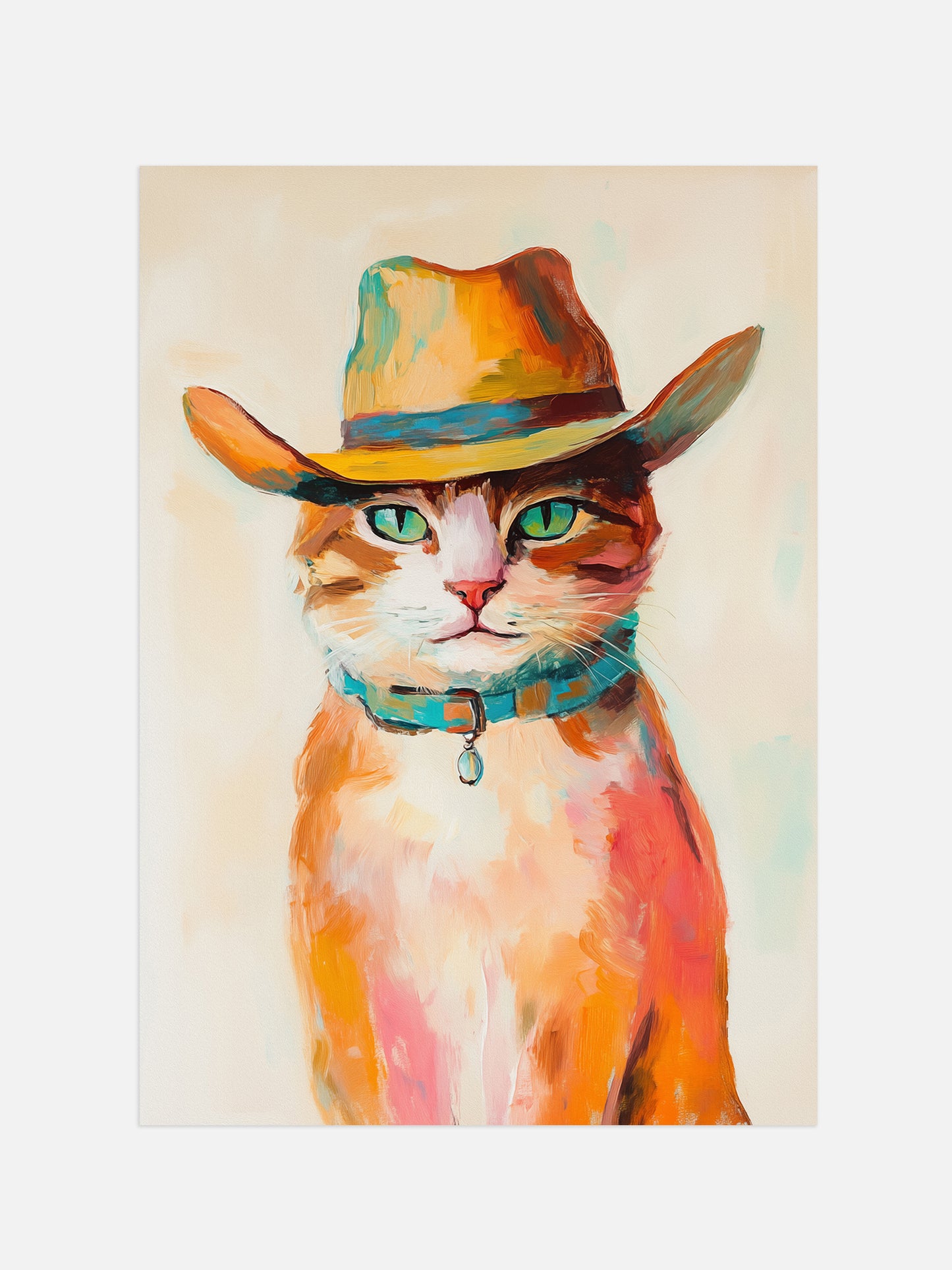 Cowboy Cat Print | Digital Download