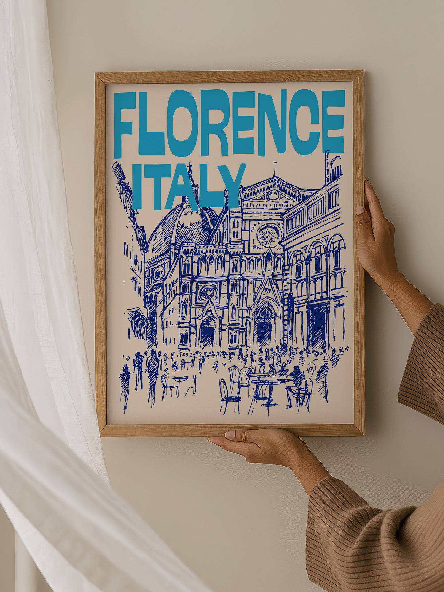Florence Italy Travel Poster