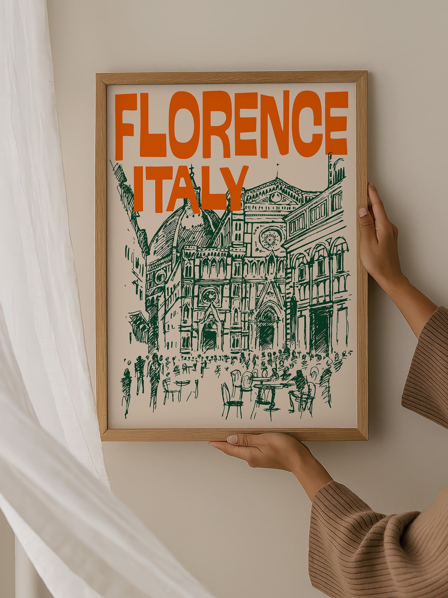 Florence Italy Travel Poster