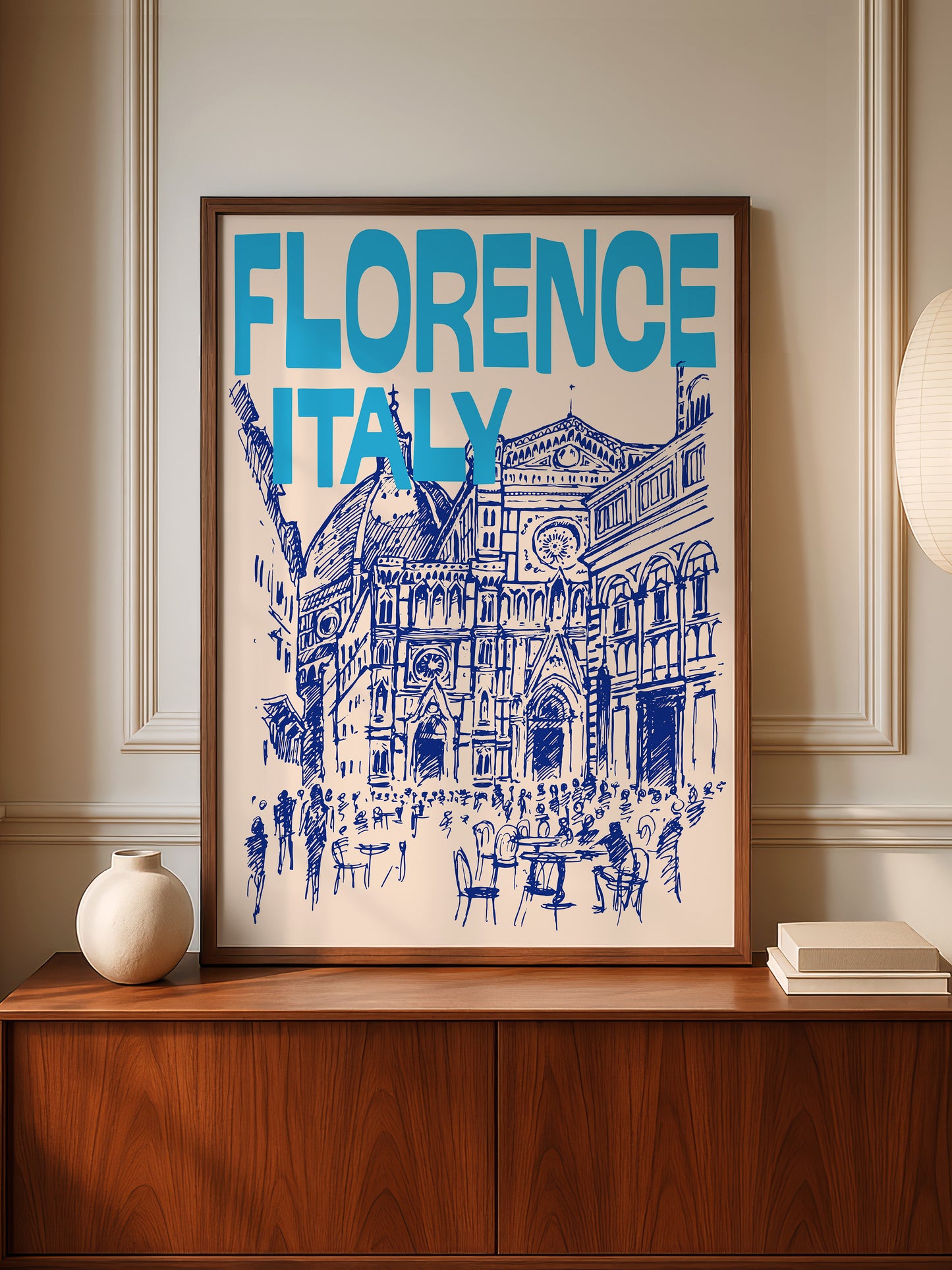 Florence Italy Travel Poster