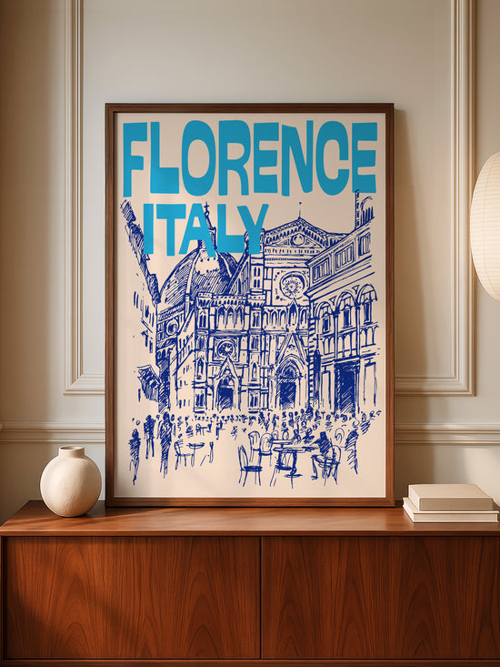 Florence Italy Travel Poster