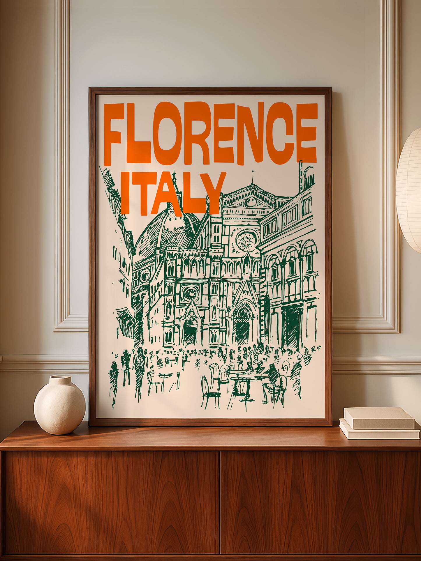 Florence Italy Travel Poster