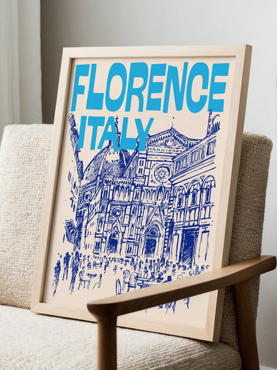 Florence Italy Travel Poster