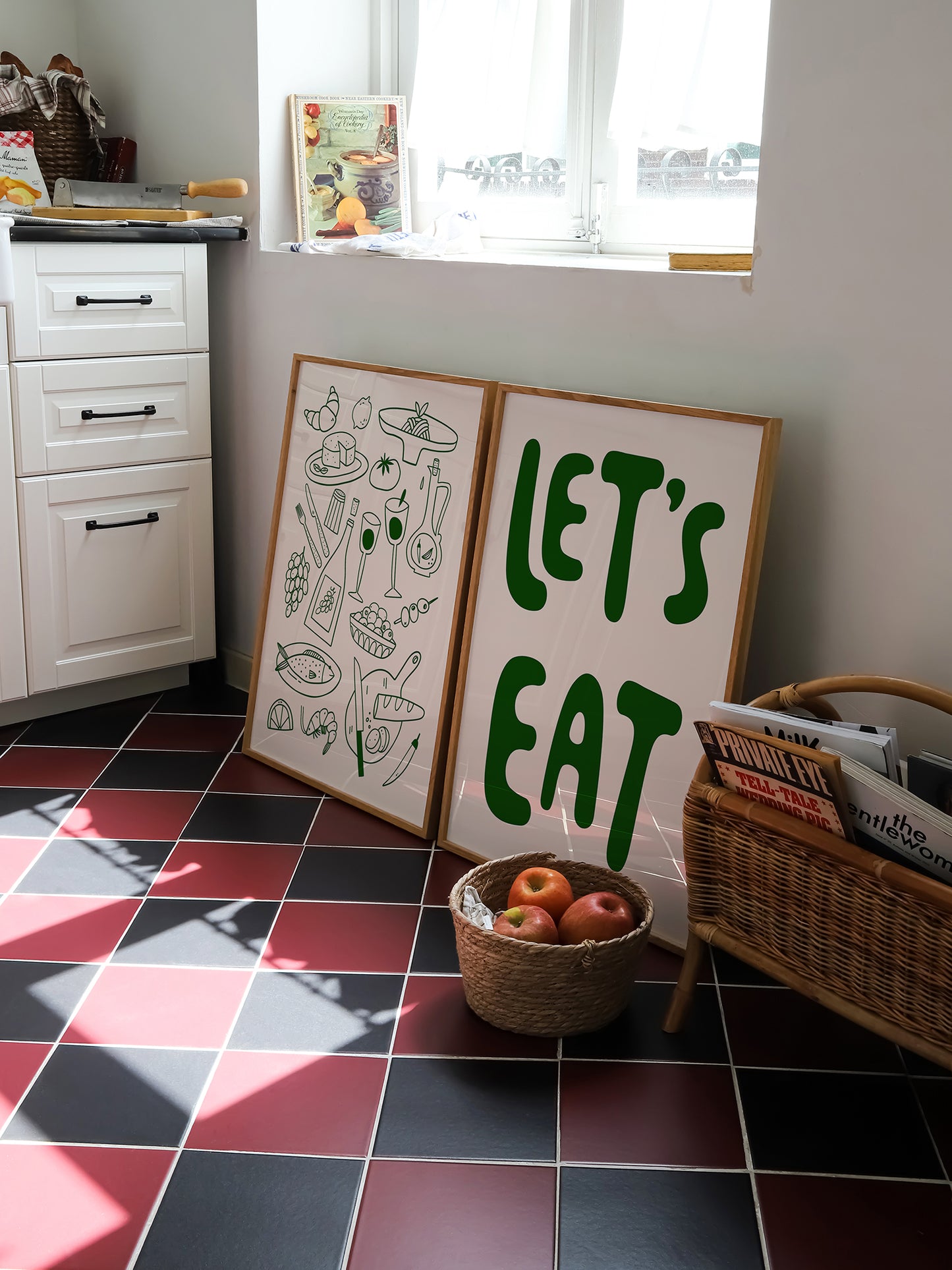 Let's Eat Print Set