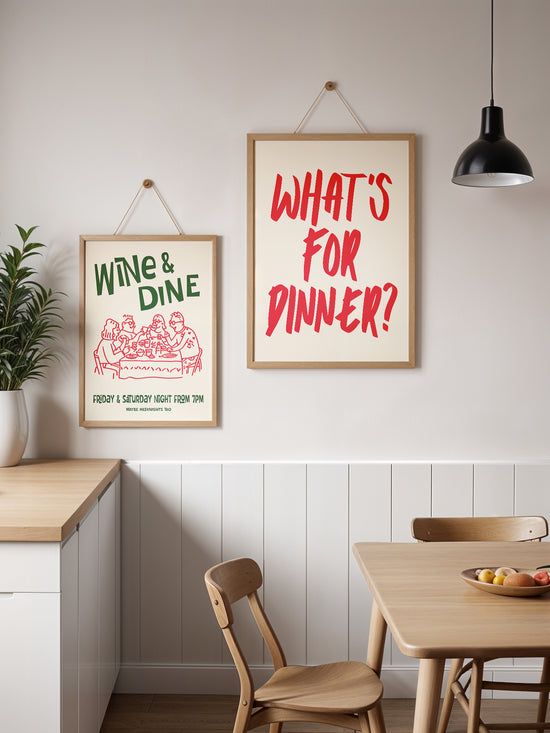 Set Of 6 Kitchen Prints | Digital Download