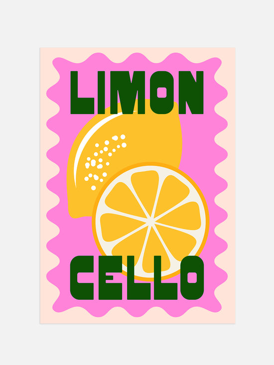 Limoncello Poster | Digital Download