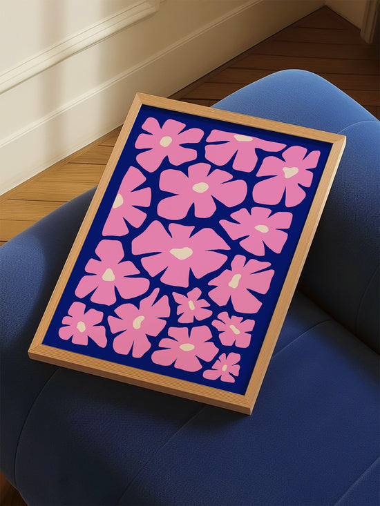 Retro Floral Wall Art | Download
