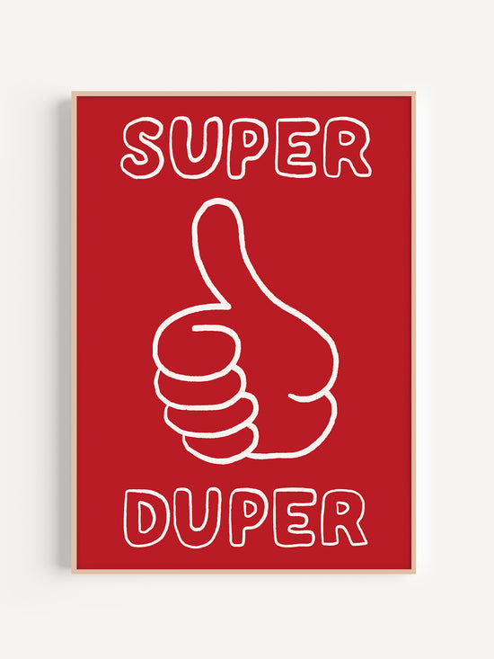 Super Duper Poster