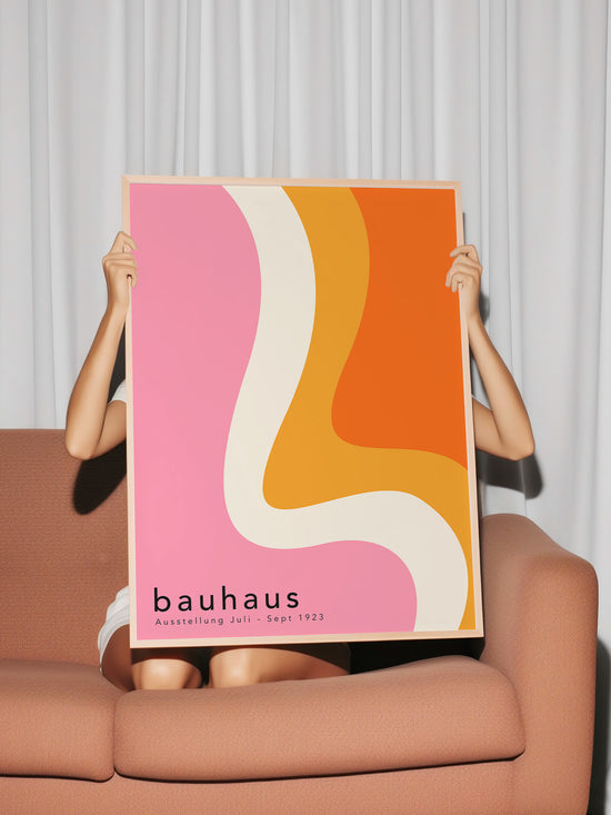 Wavy Bauhaus Print | Digital Download