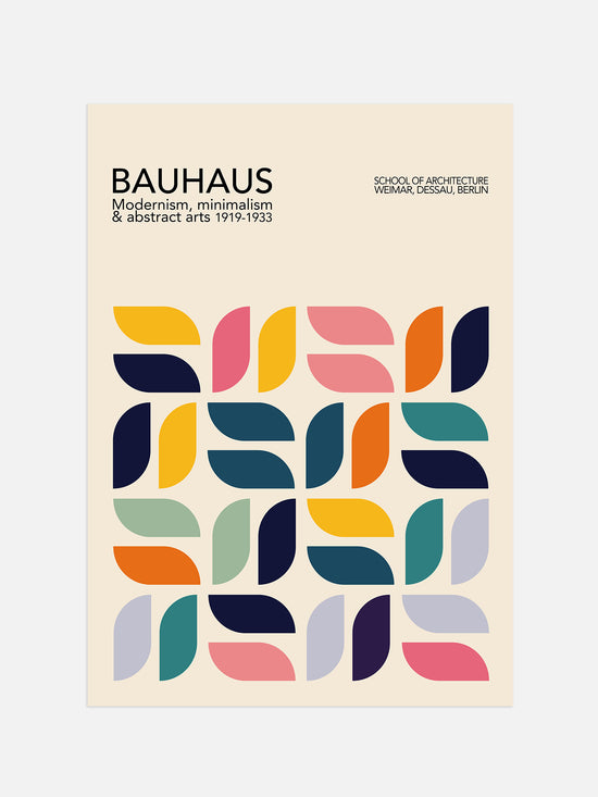 Colourful Geometric Bauhaus | Digital Download