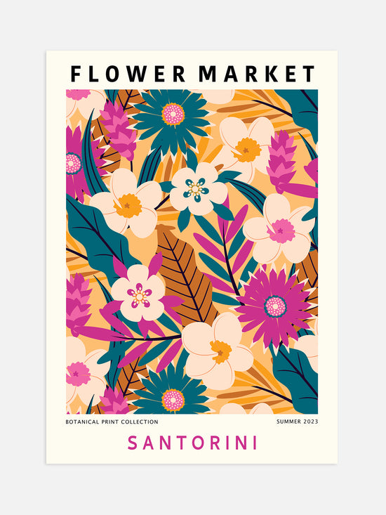 Santorini Flower Market