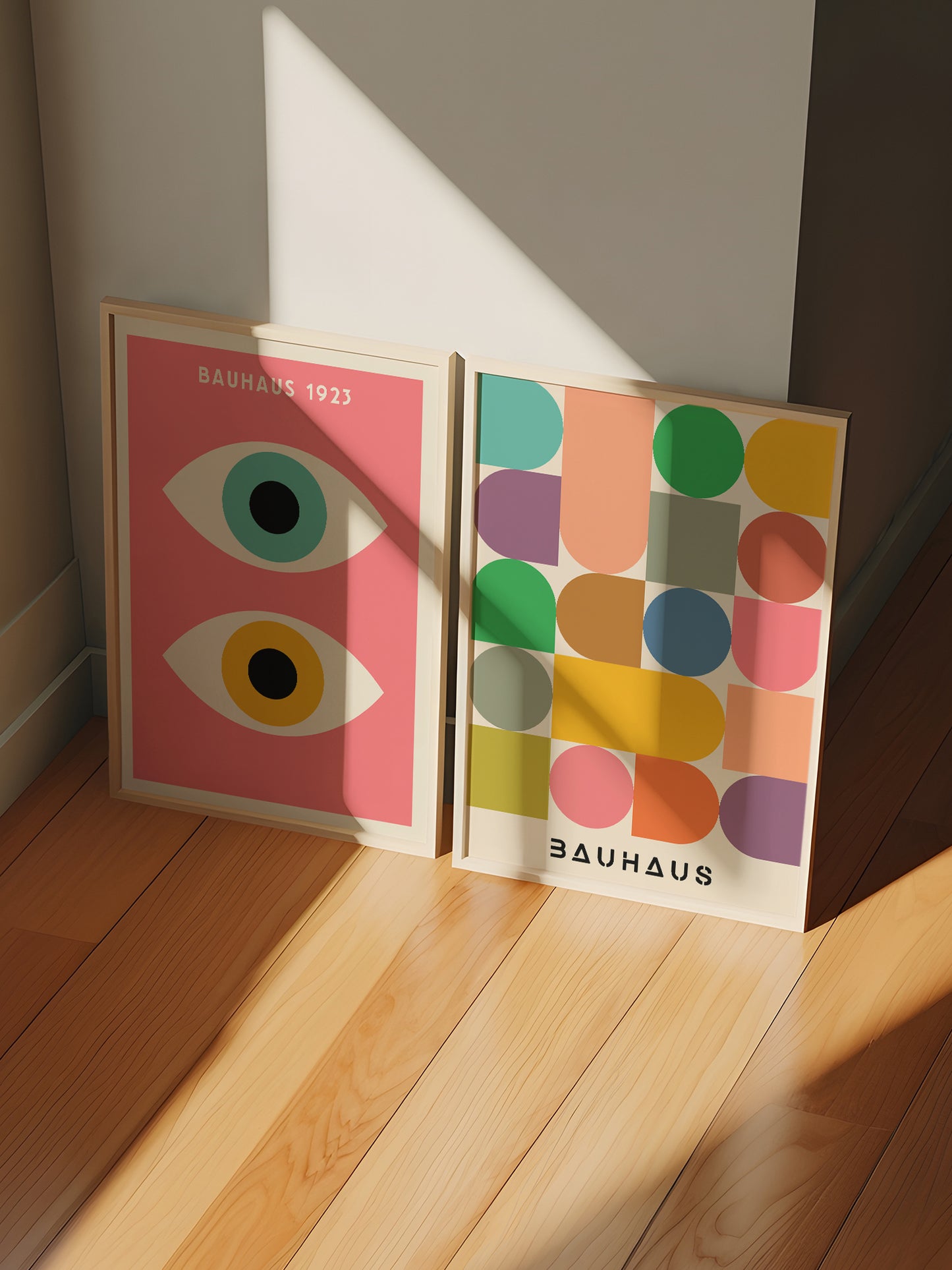 Geometric Bauhaus Print Set