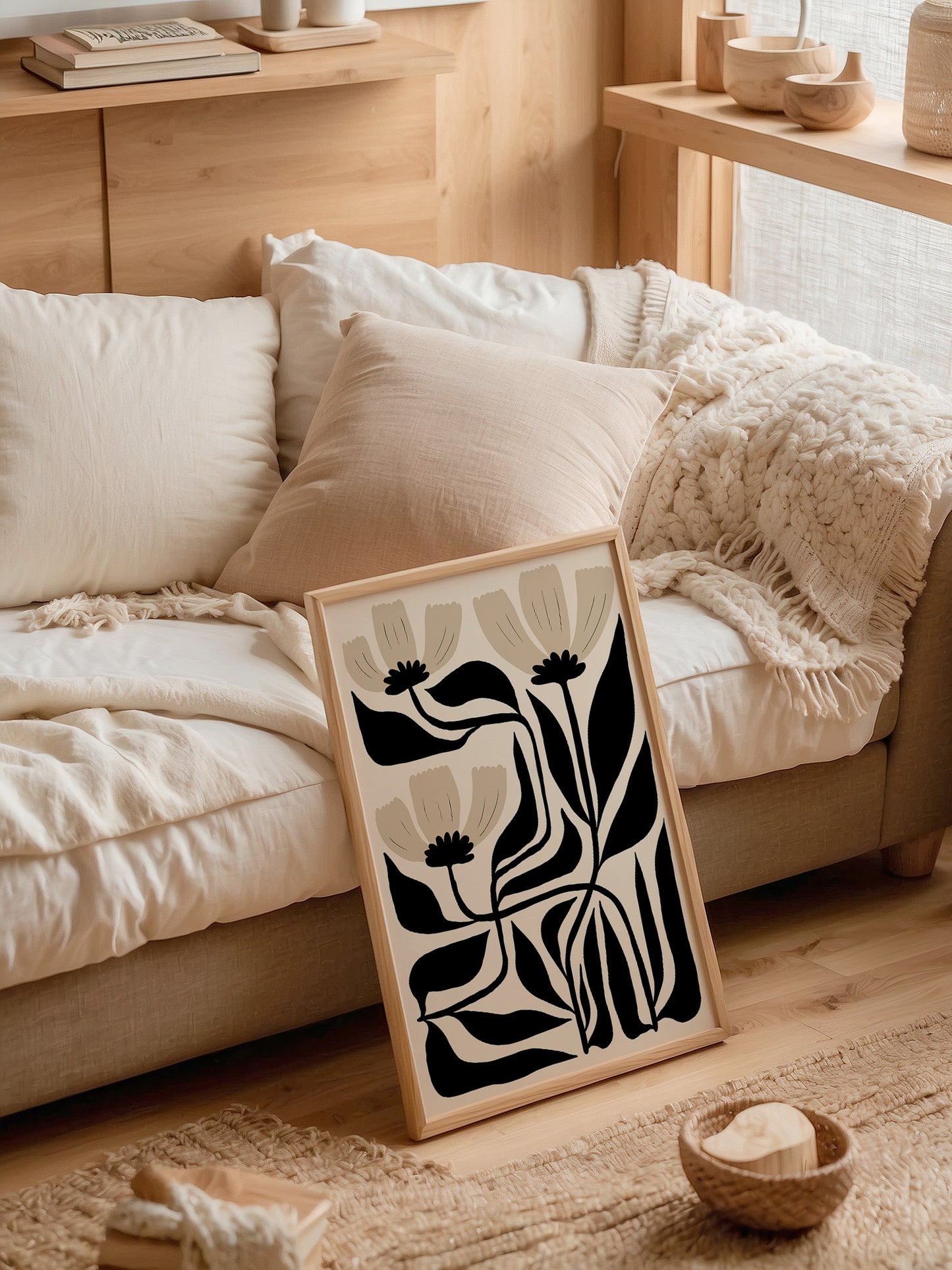 Set Of 3 Boho Botanical Prints | Digital Download