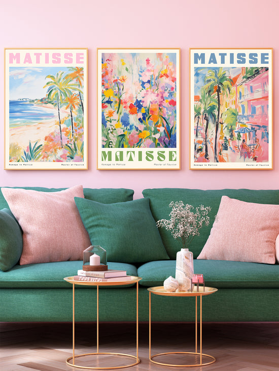 Set Of 3 Matisse Landscape Prints | Digital Download