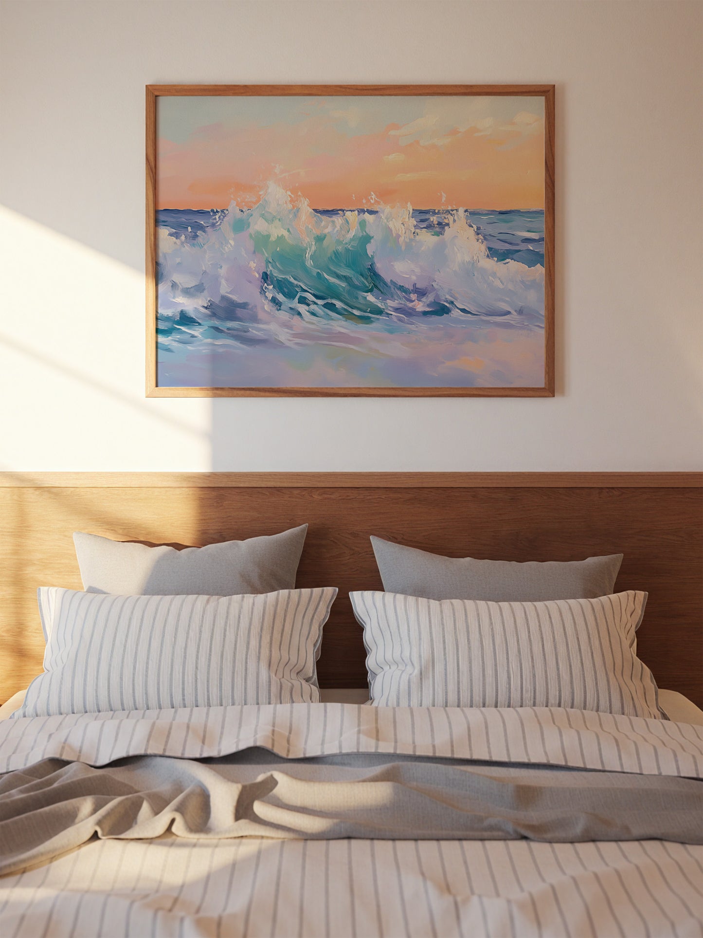 Ocean Sunset Painting | Digital Download