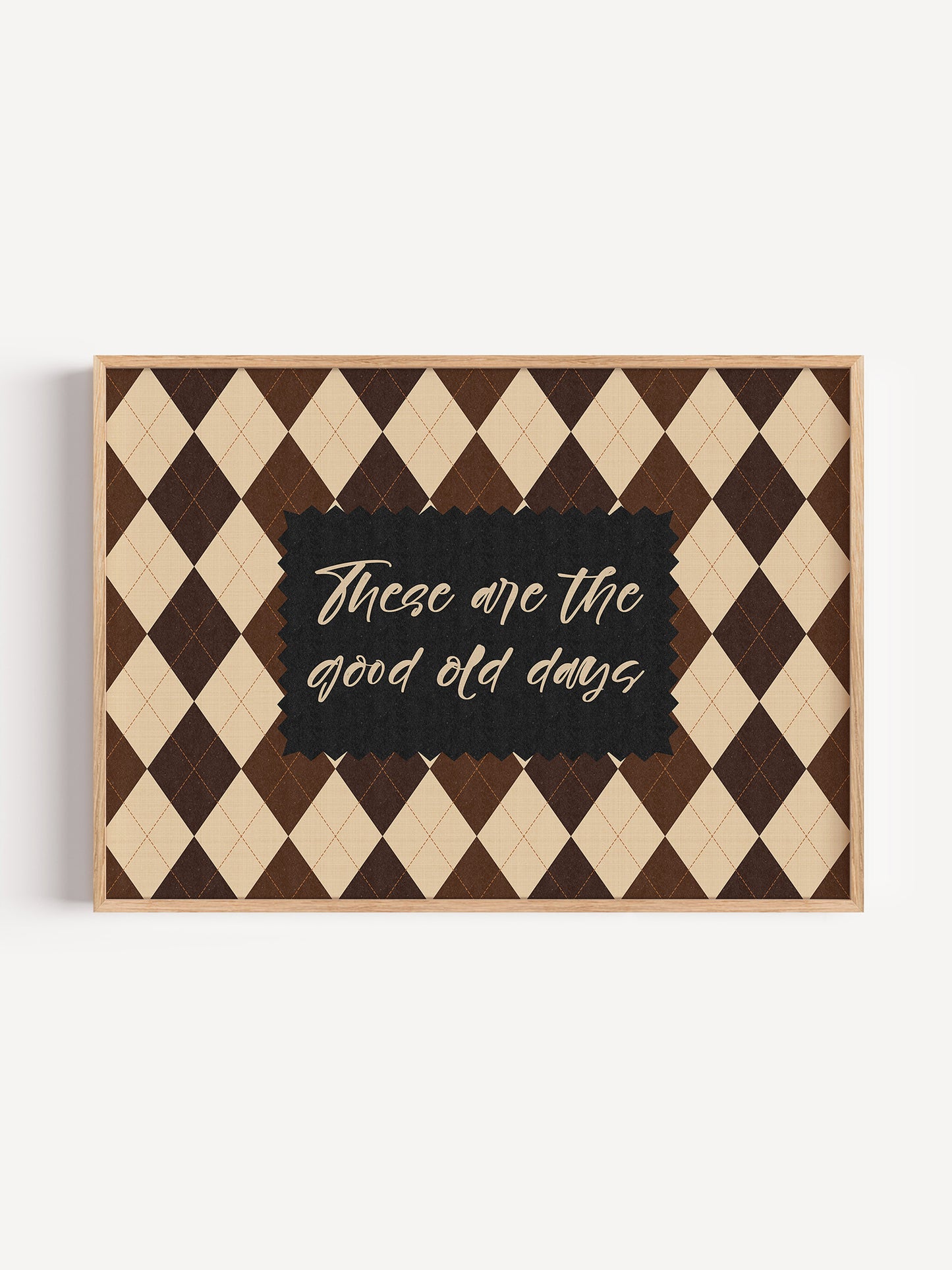 The Good Old Days Print