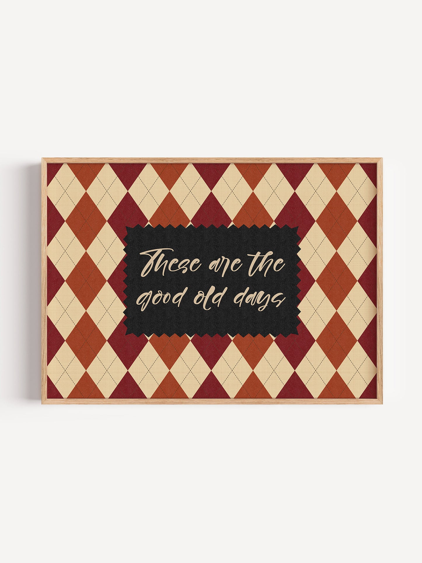 The Good Old Days Print