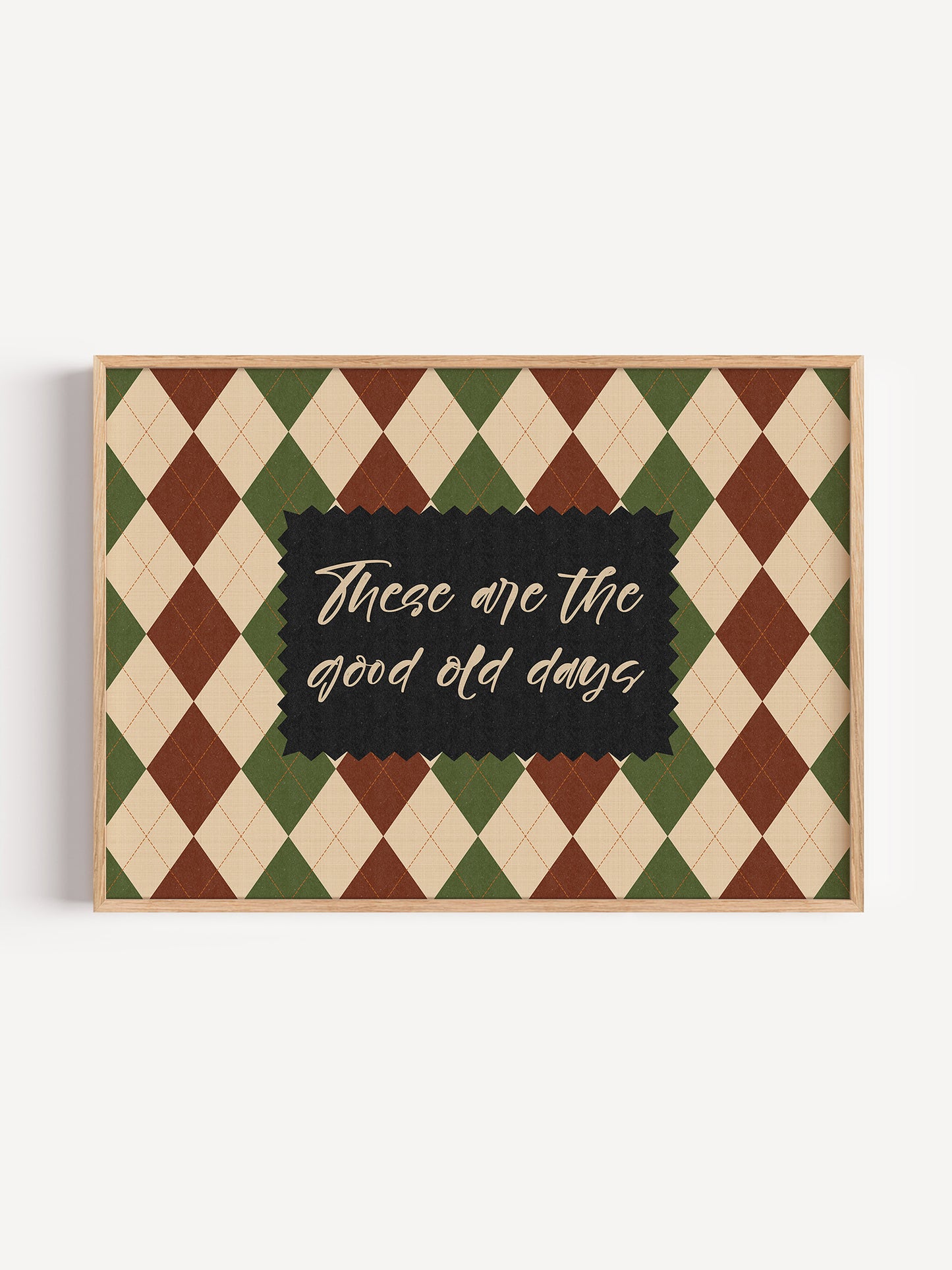 The Good Old Days Print