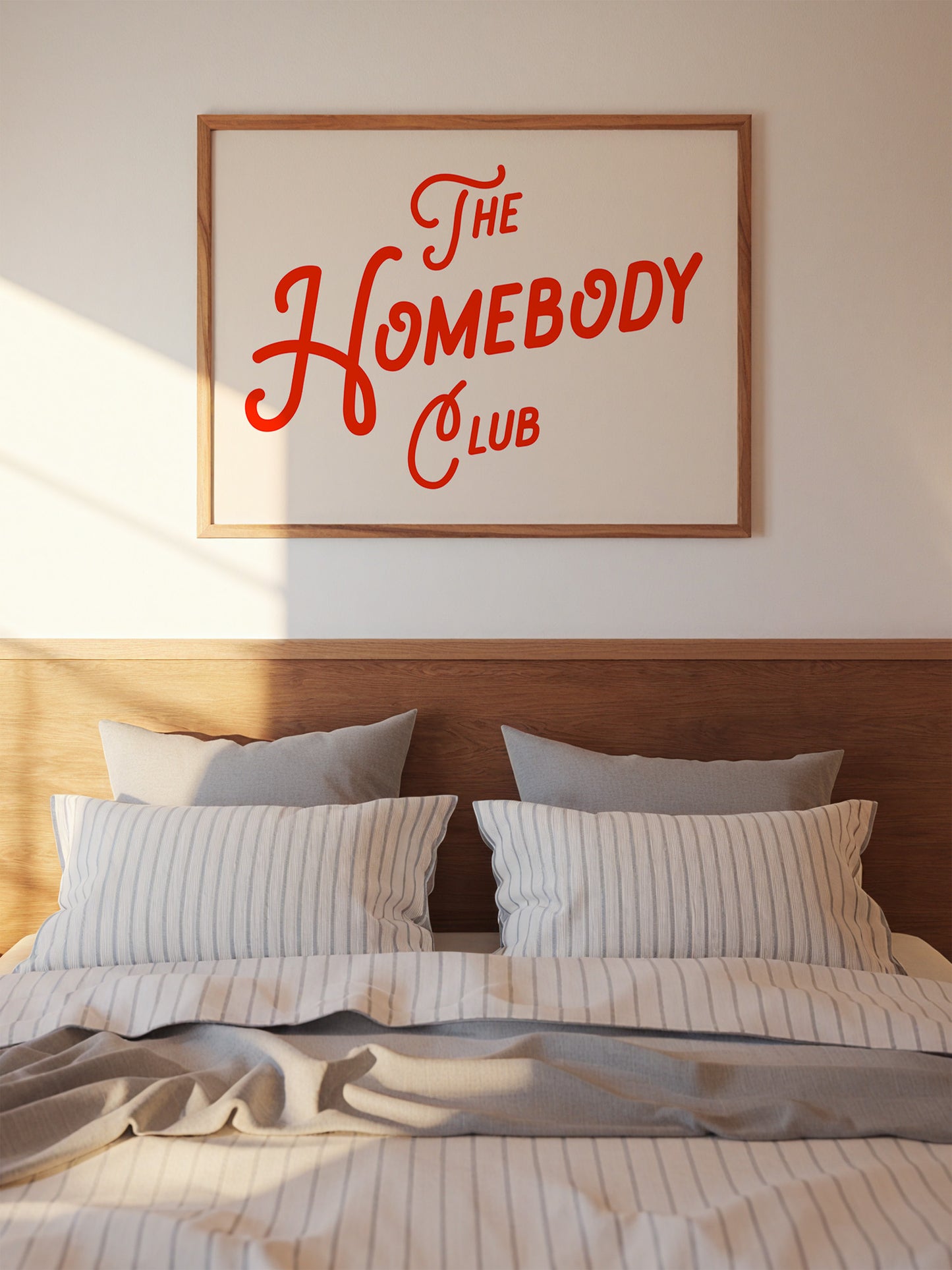 The Homebody Club Red Print | Digital Download