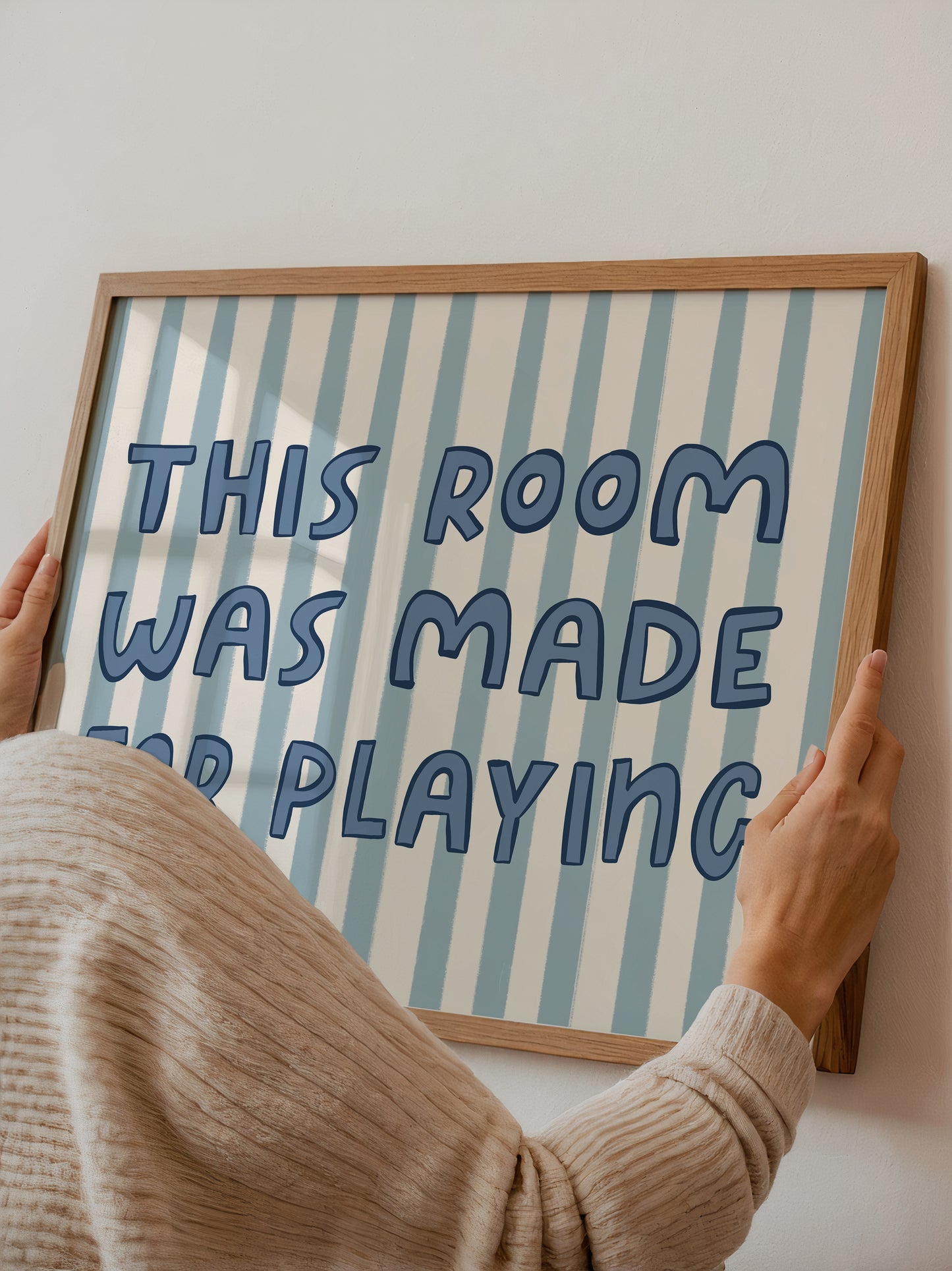 This Room Was Made For Playing | Blue