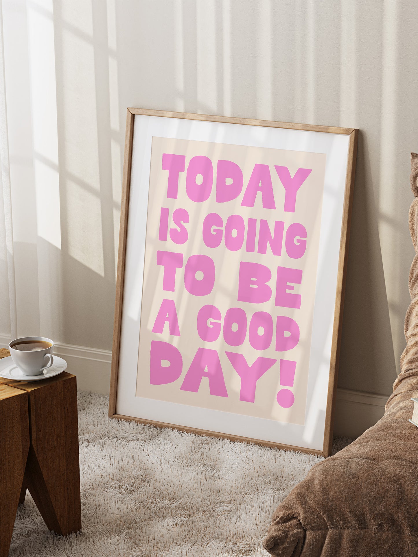 Positivity Quote Typography Print