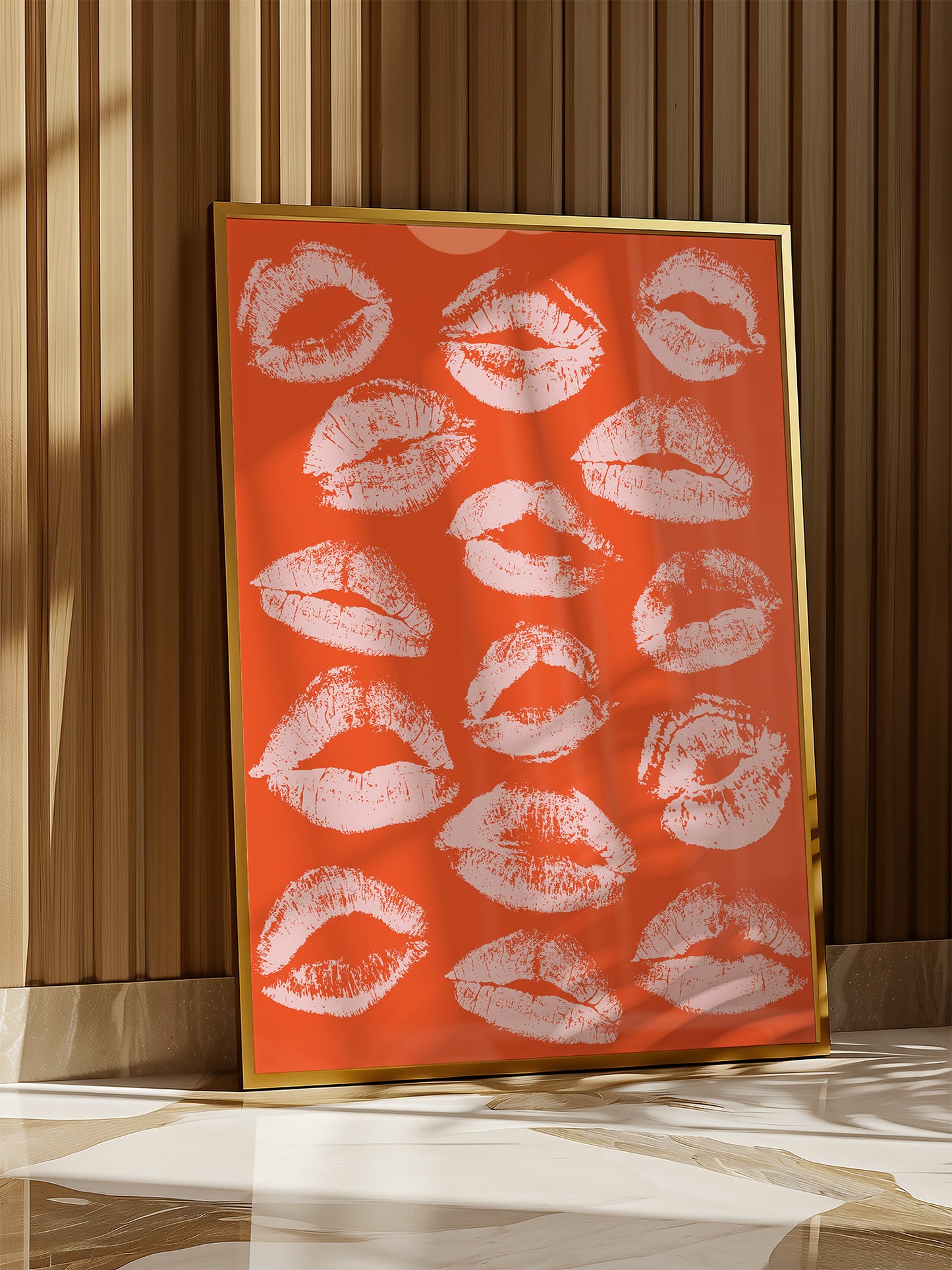 Trendy Kisses Print | Digital Download