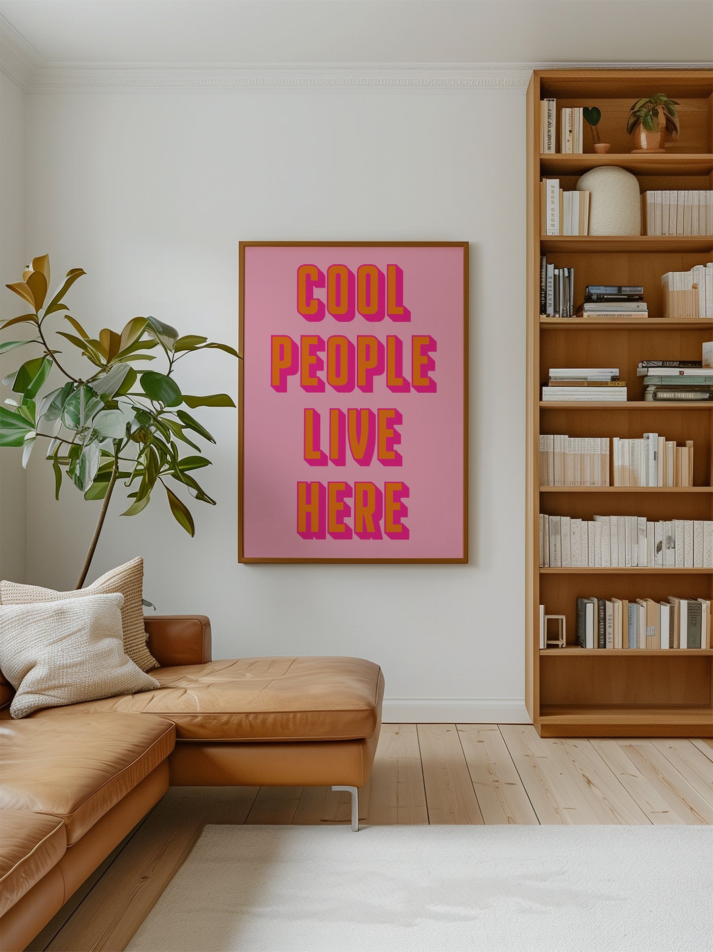 Cool People Live Here Print | Digital Download