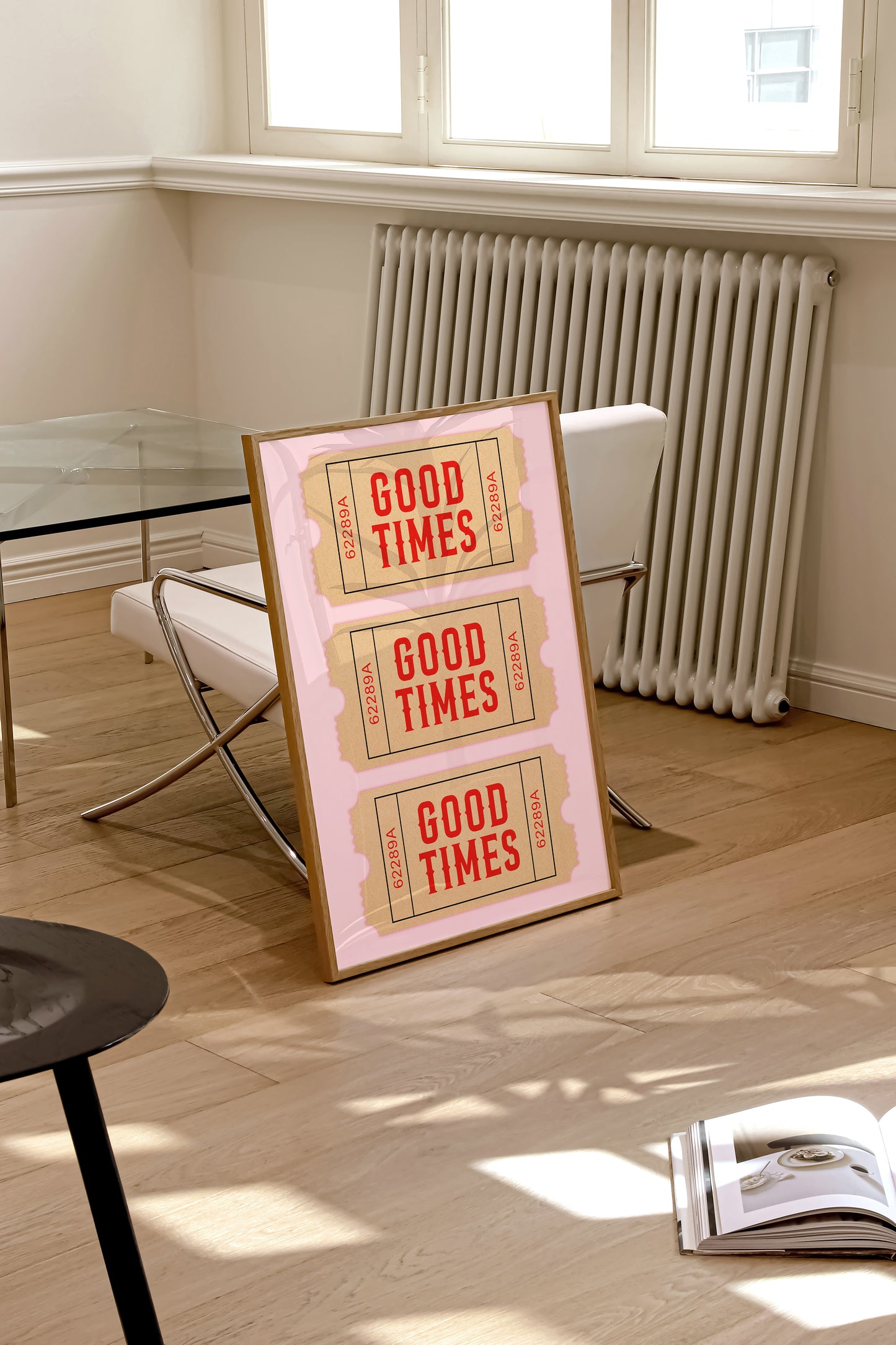 Trendy Good Times Ticket Poster