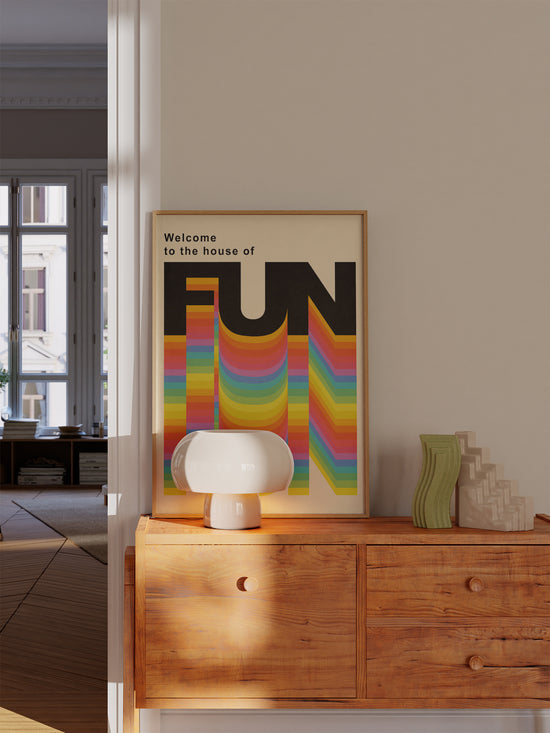 Welcome To The House Of Fun Poster