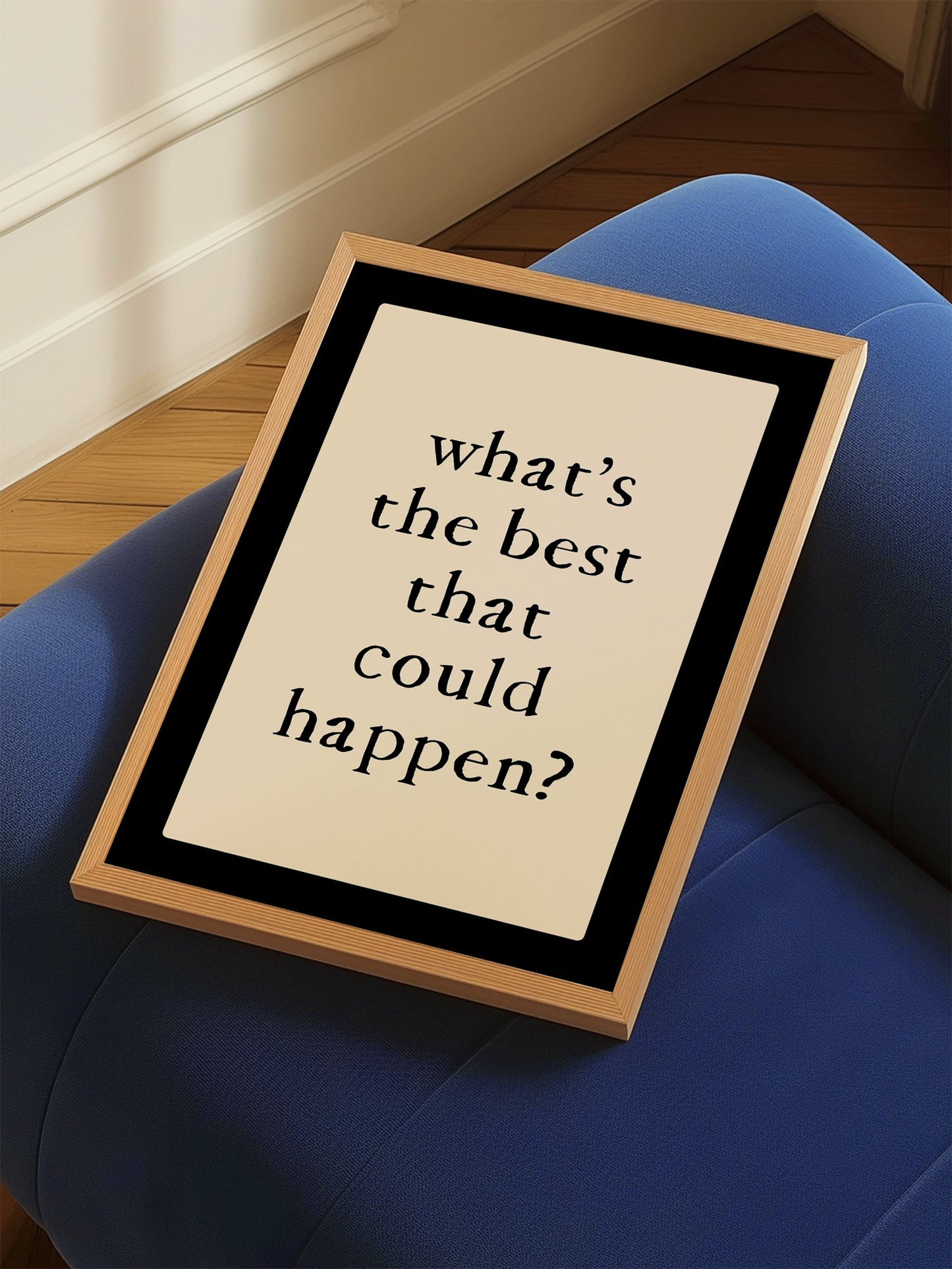 Trendy Positive Quote Wall Art Print